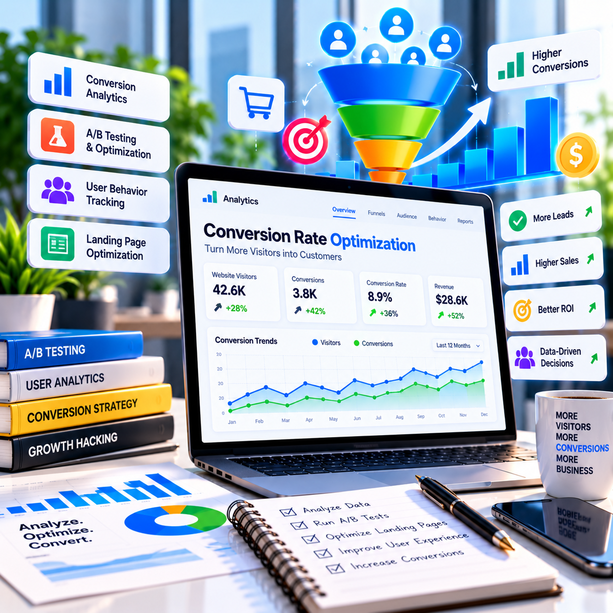 Conversion Rate Optimization and Analytics
