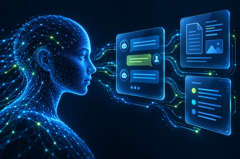 AI copilot connected to conversational and document interfaces